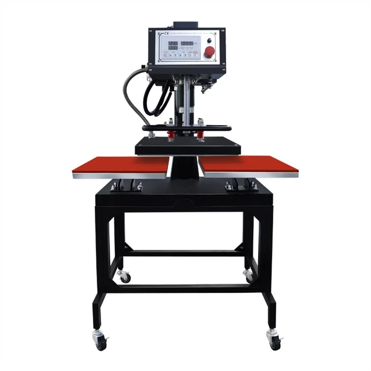 Fabrikpreis Doppelstation Pneumatische Wärmepresse Transfermaschine
